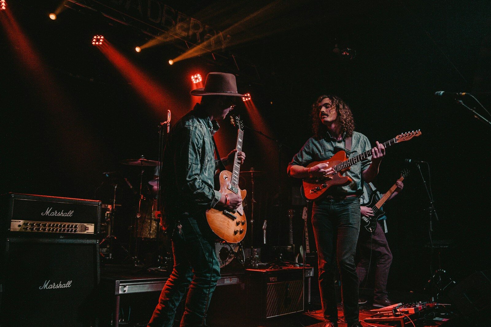 a group of men playing instruments